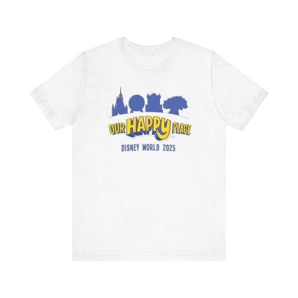 Our Happy Place 2025 - Family Matching Tee - Adult Tee Shirt Sale