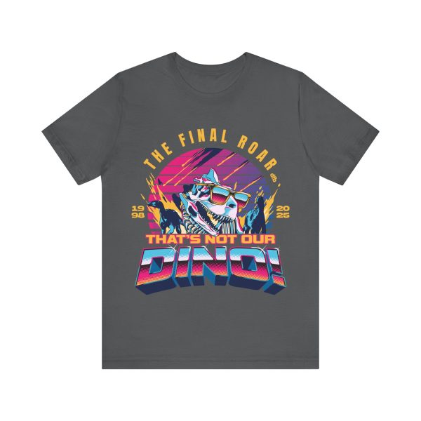 The Final Roar- DINOSAUR - Adult Tee Shirt Online Sale