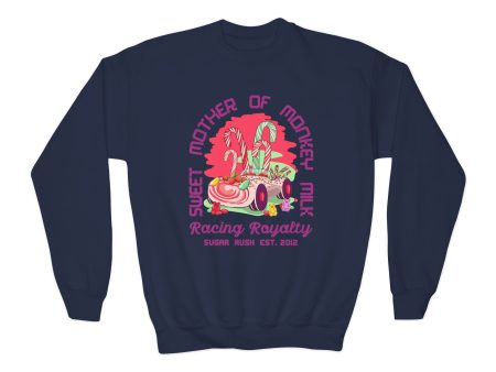 Vanellope von Schweetz - Racing Royalty - Youth Crewneck Sweatshirt For Sale