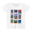 EPCOT Vintage Stamps - Youth Short Sleeve Tee Shirt on Sale