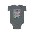 EPCOT Vintage Stamps - Baby Onesie on Sale