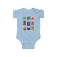 Hollywood Studios Vintage Stamps - Baby Onesie For Cheap