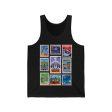 EPCOT Vintage Stamps - Adult Unisex Tank Top Supply