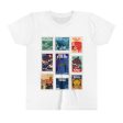 Hollywood Studios Vintage Stamps - Youth Short Sleeve Tee Shirt on Sale