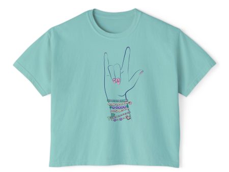 But Daddy I Love Him!  - Friendship Bracelets - Women s Boxy Tee Hot on Sale