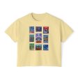 EPCOT Vintage Stamps - Women s Boxy Tee Online