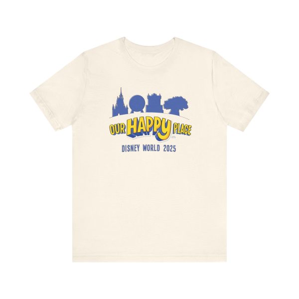 Our Happy Place 2025 - Family Matching Tee - Adult Tee Shirt Sale