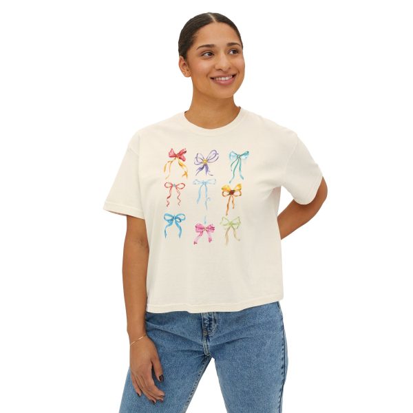 Bibbidi Bobbidi Bow - Princess Bows - Women s Boxy Tee Fashion