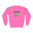 Our Happy Place 2025 - Family Matching  - Youth Crewneck Sweatshirt Cheap