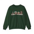 Gingerbread Park Icons - Adult Crewneck Sweatshirt For Sale