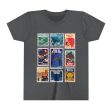 Hollywood Studios Vintage Stamps - Youth Short Sleeve Tee Shirt on Sale