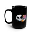 This Is Halloween Pumpkin Trio Black Mug, 15oz Online Hot Sale