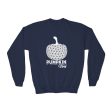 Pumpkin Vibes EPCOT Spaceship Earth Youth Crewneck Sweatshirt Sale