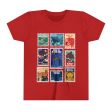 Hollywood Studios Vintage Stamps - Youth Short Sleeve Tee Shirt on Sale