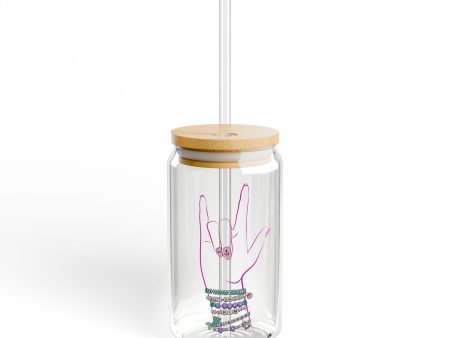 But Daddy I Love Him!  - Friendship Bracelets - Sipper Glass, 16oz For Sale