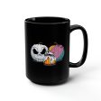 This Is Halloween Pumpkin Trio Black Mug, 15oz Online Hot Sale