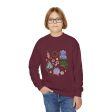 Park Icons Vintage Ornaments - Youth Crewneck Sweatshirt Hot on Sale