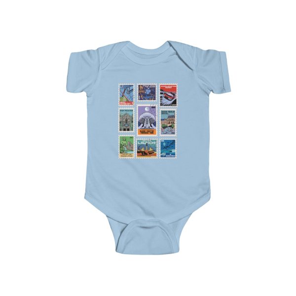 EPCOT Vintage Stamps - Baby Onesie on Sale