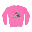 Park Icons Vintage Ornaments - Youth Crewneck Sweatshirt Hot on Sale