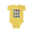 EPCOT Vintage Stamps - Baby Onesie on Sale