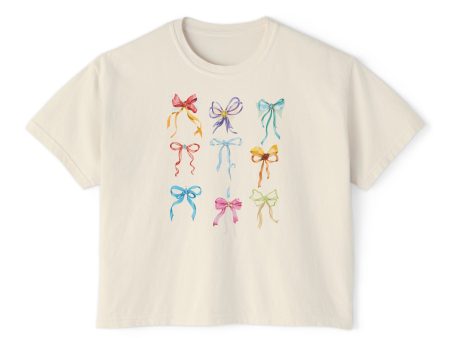 Bibbidi Bobbidi Bow - Princess Bows - Women s Boxy Tee Fashion