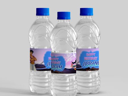 Aladdin Theme Water Bottle Sticker Online Sale