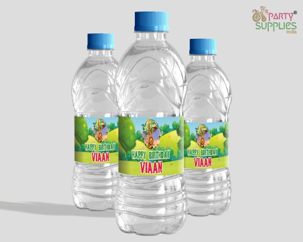 Jungle Theme Water Bottle Stickers For Discount