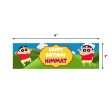 Shinchan Theme Water Bottle Sticker Hot on Sale