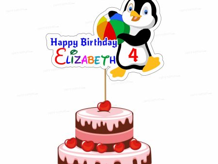 Penguin Theme Cake Topper Online Sale