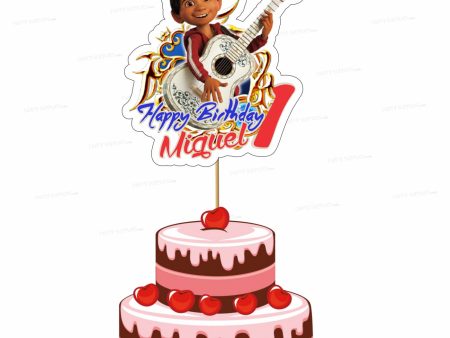 Coco Theme Personalized Cake Topper Online now