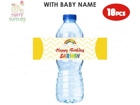 Sunshine Boy Theme Water Bottle Sticker Online now