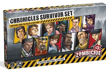 Zombicide (2nd Edition): Chronicles Survivor Set For Sale