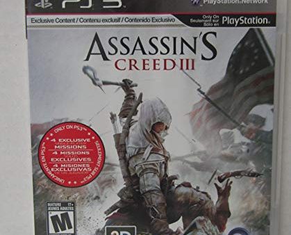 ASSASSIN S CREED 3 - PLAYSTATION 3 STANDARD EDITION on Sale